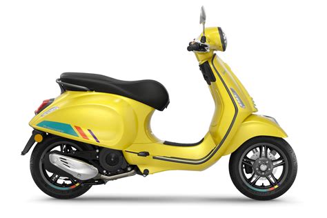 Vespa Primavera S 125: prijs, verbruik, kleuren.